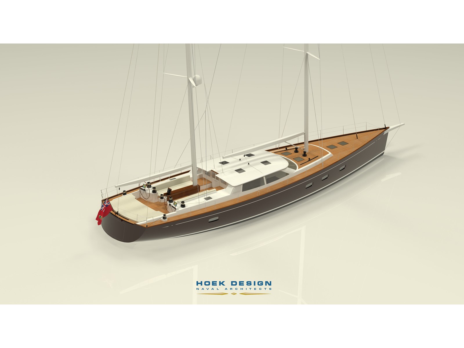 modern ketch sailboat