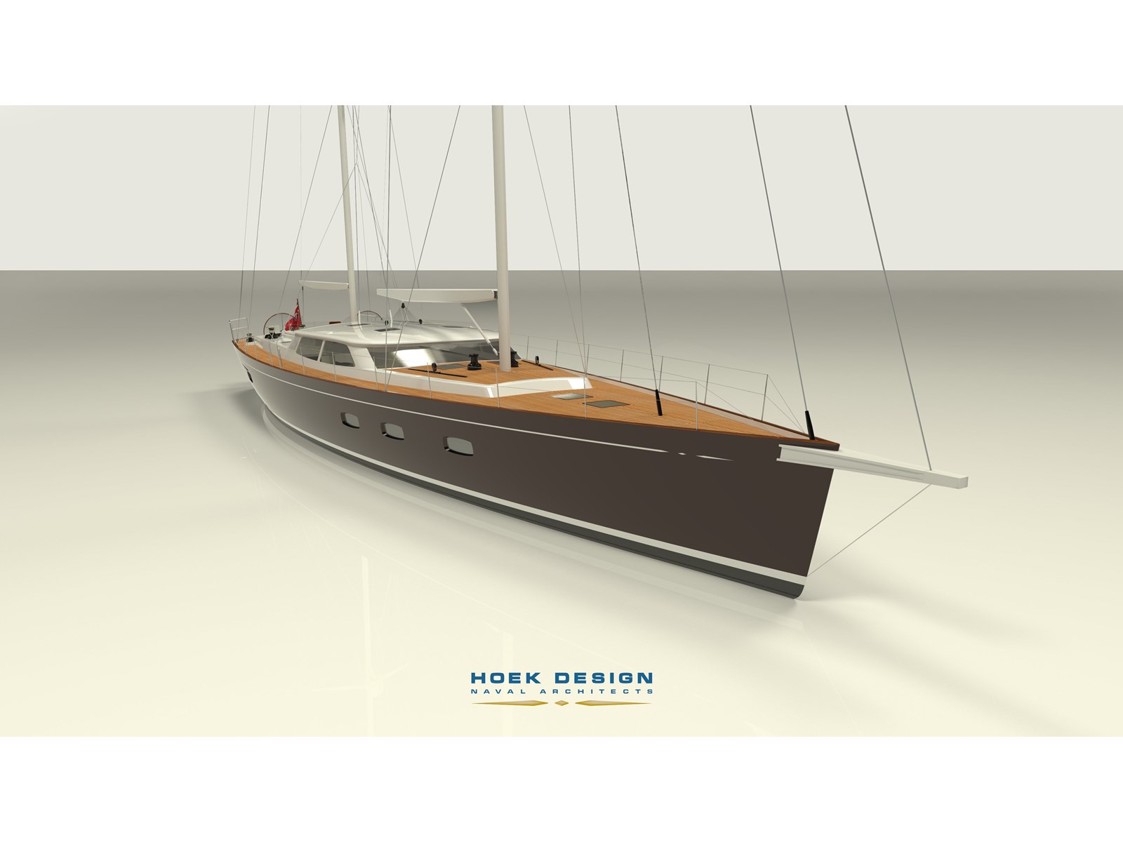 modern ketch sailboat