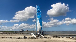 Albert Landman Strandhelling Delfzijl