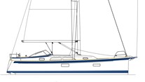 Hallberg-Rassy370exteriorsideview